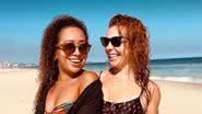 Aretha Oliveira e Fernanda Souza em dia na praia - Foto: Reprodução / Instagram