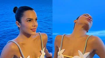 Emilly Araújo sensualiza no cruzeiro de Luan Santana com fio-dental diferentão - Foto: Reprodução/Instagram