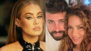 Adele, Piqué e Shakira - Foto: Reprodução / Instagram