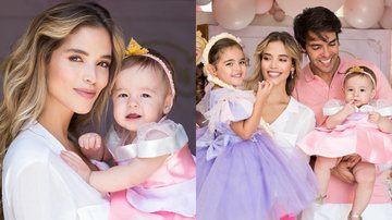 Filha de Carol Dias encanta ao surgir de princesa em festa de mesversário - Reprodução/Instagram/@funkidsfotografia