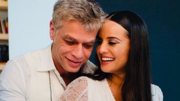 Fábio Assunção e Ana Verena oficializaram a união com cerimônia intimista - Reprodução/Instagram