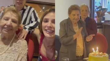 Rafa Brites mostra festa de aniversário de 98 anos da avó - Reprodução/Instagram