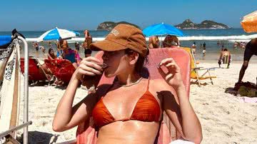 Ana Clara curtiu dia de praia no Rio de Janeiro - Reprodução Instagram