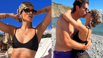 Carol Dias e Kaká posam em clima de romance em Ibiza - Reprodução/Instagram