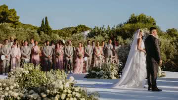 Ronaldo e Celina Locks se casaram em cerimônia luxuosa - FOTOS: GERMAN LARKIN, SANTIAGO OLIVA MARTINEZ, STEPHANIE SHELTON E REPRODUÇÃO/INSTAGRAM