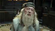 Dumbledore (Michael Gambon) nos filmes Harry Potter - Foto: Reprodução