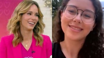 Filha de Ana Furtado e Boninho comove em rara aparição no 'Mais Você' - Reprodução/Globo