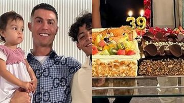 Cristiano Ronaldo celebra aniversário em reunião simples - Reprodução/Instagram