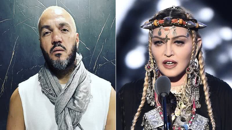 Belo e Madonna - Foto: Reprodução / Instagram e Getty Images