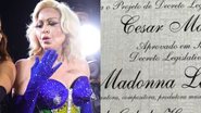 Madonna é homenageada pela Câmara Municipal após show no Rio de Janeiro - Foto: Manu Scarpa/Brazil News/G1