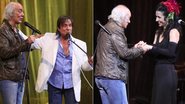 Erasmo recebe Roberto Carlos e Marisa Monte em show de comemoração dos seus 50 anos de carreira - Roberto Filho / AgNews