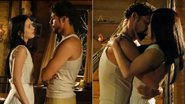 A cena do beijo de Doralice (Nathalia Dill) e Jesuíno (Cauã Reymond) vai ao ar nesta segunda-feira, 18 - Cordel Encantado/Tv Globo