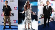 Justin Bieber, Demi Lovato e David Beckham no Do Something Awards 2011, em Hollywood, Estados Unidos - Getty Images