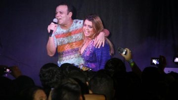 Preta Gil recebe ex-BBB Daniel em show - Philippe Lima/AgNews