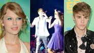 Taylor Swifit e Justin Bieber fazem dueto - Getty Images/ Reprodução