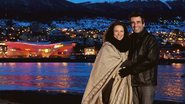 Em Ushuaia, na Argentina, a atriz e o amado admiram a paisagem exuberante da Cidade do Fim do Mundo. Eles revelam que ficaram noivos só três semanas após o início do namoro. - Selmy Yassuda / Artemísia Fotografia