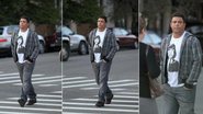 Ronaldo caminha por Nova York, Estados Unidos - The Grosby Group