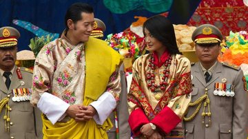 Conto de fadas no Butão: Rei se casa com plebeia amada pelo povo - Getty Images