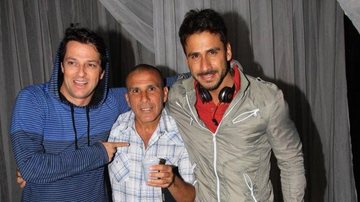 Marcelo Serrado, Eri Johnson e Júlio Rocha - Photo Rio News