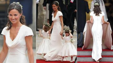 Vestido de Pippa Middleton no casamento da irmã, Kate - Getty Images