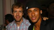 Neymar ao lado de Sebastian Vettel, piloto de Fórmula 1 - Carsten Horst