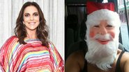 Ivete Sangalo é Mamãe Noel em Salvador - Vagner Campos e Twitter/reprodução