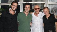 Guilherme Berenguer, Bruno Garcia, Ney Latorraca e Edi Botelho - Onofre Veras / AgNews