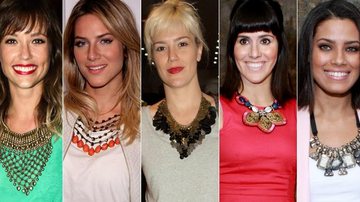 Juliana Didone, Giovanna Ewbank, Natália Lage, Fernanda Pontes e Ildi Silva - Montagem