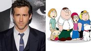 Ryan Reynolds será filho mal-sucedido de Deus em 'Family Guy' - Divulgação / Getty Images
