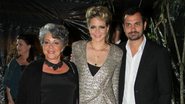 Leandra Leal com a mãe, a atriz Ângela Leal, e o namorado Alê Youssef - Felipe Panfili e Roberto Filho/AgNews