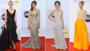 Os modelos dos vestidos desfilados no red carpet do Emmy Awards podem ser ótimas opções para noivas e madrinhas - Foto-Montagem/Getty Images