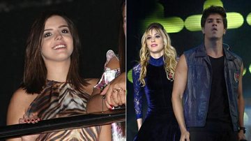 Giovanna Lancellotti confere último show da banda Rebeldes com seu namorado Arthur Aguiar - Cláudio Augusto/Foto Rio News