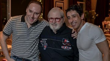 Thiago Adorno, Jô Soares e Cássio Scapin - Luís França