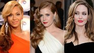 O penteado lateral de Beyoncé e o batom vermelho de Amy Adams e Angelina Jolie são apostas clássicas - Getty Images