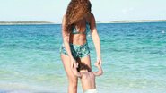 Beyoncé com a filha Blue Ivy - Reprodução / Tumblr