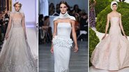 Veja modelos de vestidos desfilados na Semana de Alta-Costura de Paris - Foto-montagem