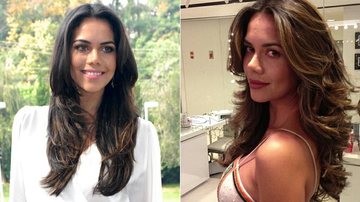 Daniela Albuquerque muda o visual - Agnews e Instagram/Reprodução