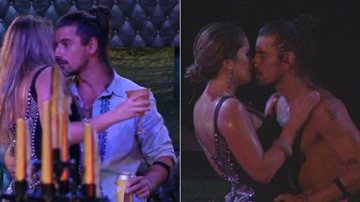 Depois de muita paquera, falso argentino Miguel beija Fani - Reprodução/TV Globo