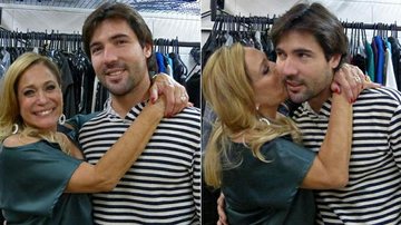 Susana Vieira e Sandro Pedroso - Reprodução / TV Globo
