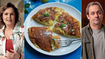 Aprenda a receita da omelete de Salma (Louise Cardoso) e Gilson (Daniel Dantas) em 'Sangue Bom' - Reprodução / TV Globo