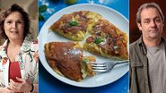 Aprenda a receita da omelete de Salma (Louise Cardoso) e Gilson (Daniel Dantas) em 'Sangue Bom' - Reprodução / TV Globo