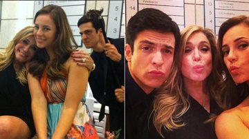 Susana Vieira, Paolla Oliveira e Mateus Solano se divertem em bastidores de 'Amor à Vida' - Instagram/Reprodução