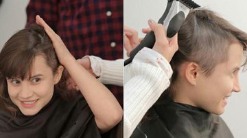 Bianca Comparato raspa o cabelo para viver personagem com câncer em série do GNT - Divulgação/GNT