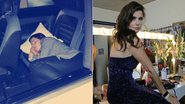 Deborah Secco tira soneca no carro e é flagrada por amigos - Instagram/Reprodução e Divulgação/TV Globo