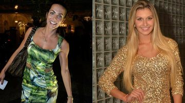 Carla Prata, ex-dançarina do Faustão, critica Tatiele - Foto-montagem