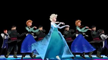 Personagens de 'Frozen' dançam música de Michael Jackson - YouTube/Reprodução