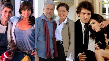 Casais de atores que sempre vivem pares românticos - Divulgação/TV Globo/Reprodução