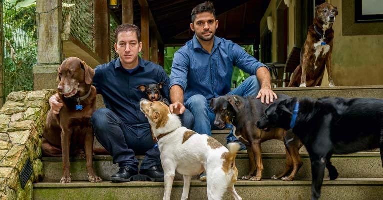 Glenn Greenwald mostra seu refúgio no Rio de Janeiro - Cadu Pilotto