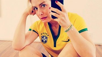 Angélica faz cara de nervosa antes do jogo do Brasil - Instagram/Reprodução