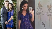 Lethicia Bronstein fala sobre vestido de noiva de Thaís Fersoza - Reprodução Instagram